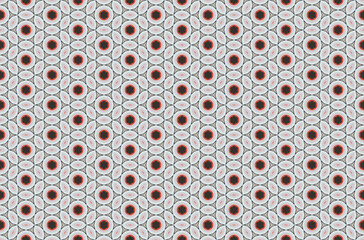 Seamless Textile Template Interior Background Symmetric Cloth Tile Perspective Digital Fashion Shape Wallpaper Art Design Endless Luxury Decoration Graphic Visual Texture Geometric Fabric Pattern.