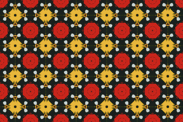 Seamless Geometric Texture Art Design Textile Symmetric Endless Interior Graphic Cloth Fabric Visual Template Perspective Shape Wallpaper Background Luxury Fashion Tile Decoration Digital Pattern.