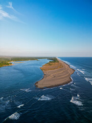 barra de Santiago, península