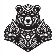 Obraz premium Roaring tiger head designs: fierce vector art for tattoos, logos, and wild animal illustrations