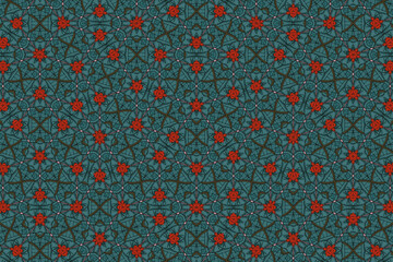 Seamless Perspective Design Interior Geometric Fabric Graphic Tile Textile Symmetric Digital Cloth Art Background Luxury Texture Decoration Shape Wallpaper Fashion Endless Template Visual Pattern.