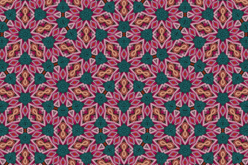 Seamless Perspective Design Interior Geometric Fabric Graphic Tile Textile Symmetric Digital Cloth Art Background Luxury Texture Decoration Shape Wallpaper Fashion Endless Template Visual Pattern.