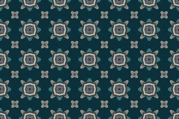 Seamless Digital Perspective Background Shape Endless Fashion Template Texture Symmetric Textile Tile Decoration Geometric Graphic Wallpaper Design Visual Cloth Interior Fabric Art Luxury Pattern.