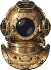 Old Diving Helmet