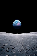 Earth from the moon (1)