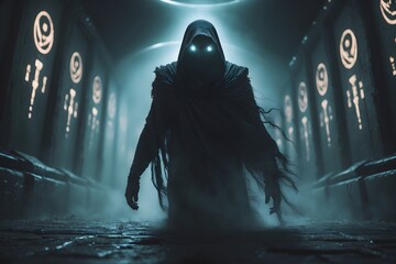 scary halloween background