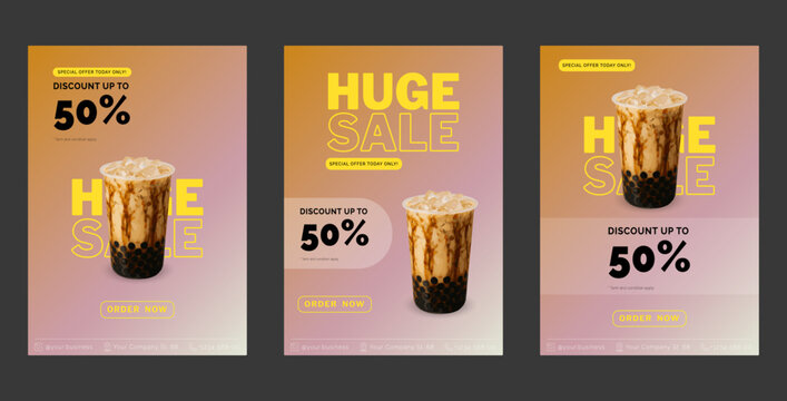 Promo Flyer Food and Beverage