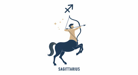 Modern Zodiac Symbols in Flat Vector Style: Clean Illustrations of the 12 Astrology Signs with Animals and Glyphs on White Background
