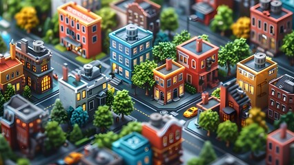 shopping cart in the supermarket