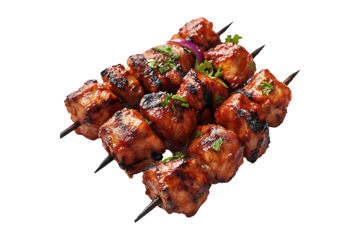 Mange tikka isolated on a transparent background