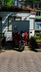 motorcycle on the street