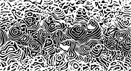 black and white seamless pattern