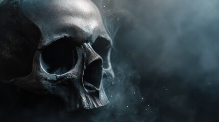 Skull dark image