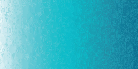 Blue water with ripples on the surface. Defocus blurred transparent blue colored clear calm water surface texture with splashes and bubbles.