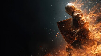 Knight fire armor