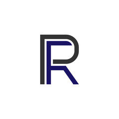 R logo design