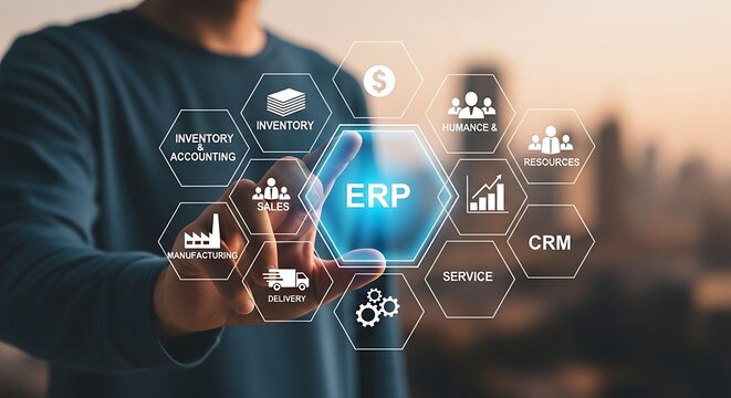 Enterprise Resource Planning (ERP) Software Solution for Business Management Automation