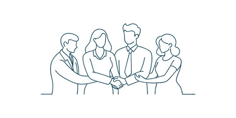 Business team concept vector