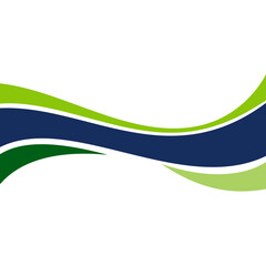 Abstract Wave Border