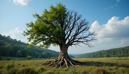 tree in the forest