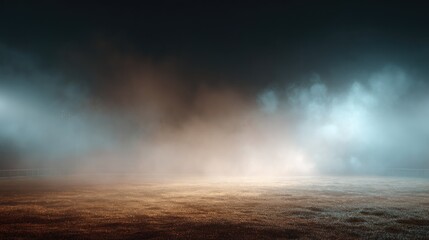 Foggy studio lighting