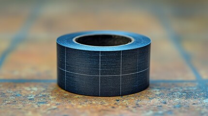 White Background with Gray Grid Lines and Washi Tape for Digital Planners