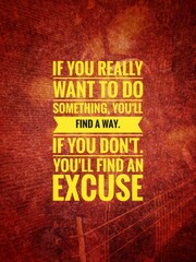 A powerful motivational quote about determination, willpower, and accountability. Reminding us that...