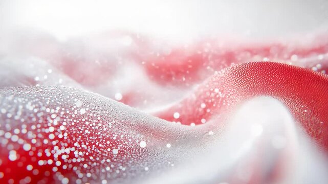 Shimmering Particle Flowing Texture Aesthetic Video Background