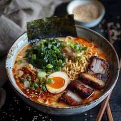 Spicy Miso Pork Belly Ramen: A Unique and Flavorful Twist on a Classic Dish