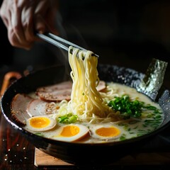 Savoring the Art of Authentic Tonkotsu Ramen Broth