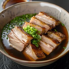 Marinated Chashu Pork Plate for a Delicious Ramen Dish