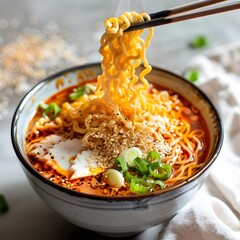 Photography Showcasing Expert Tips for Selecting the Best Noodles for a Delectable Ramen Experience