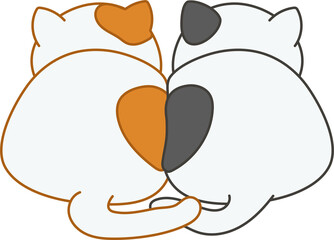 고양이 일러스트