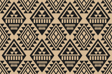 Ethnic geometric seamless pattern abstract pattern vector design for all types of printing and Textiles