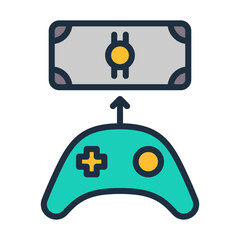 Play To Earn Icon