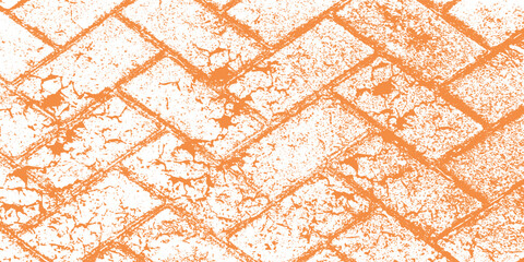 Abstract Orange Sport Stripes Grunge Texture Design In White Background modern arts