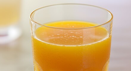 Refreshing Glass of Orange Juice - Bright and Healthy