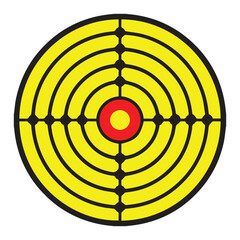 target with bullet holes, target 