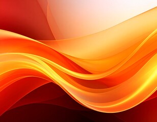 Fototapeta premium abstract orange wave background