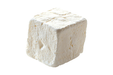 marshmallow isolated on a transparent background