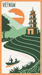 Vietnam Essence - A Vintage Voyage Through Timeless Beauty