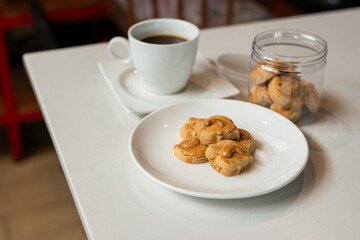Cookies and Coffee Still Life
