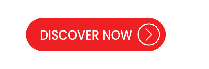 Discover Now button - Modern Red rounded in vibrant color