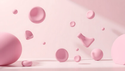 Fototapeta premium Springtime in Rosy Shells