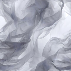 Obraz premium Abstract Flowing Translucent Fabric Background