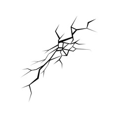 abstract cracked wall texture element