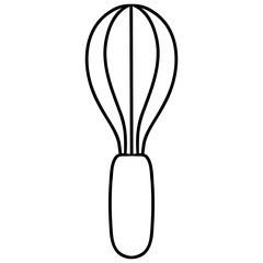 whisk beater kitchenware bakery icon