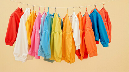 Vibrant baby clothing set for playful adventures