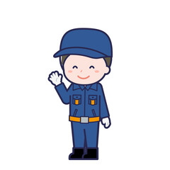 消防団員／ななめ／男性 10