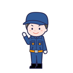 消防団員／ななめ／男性 12